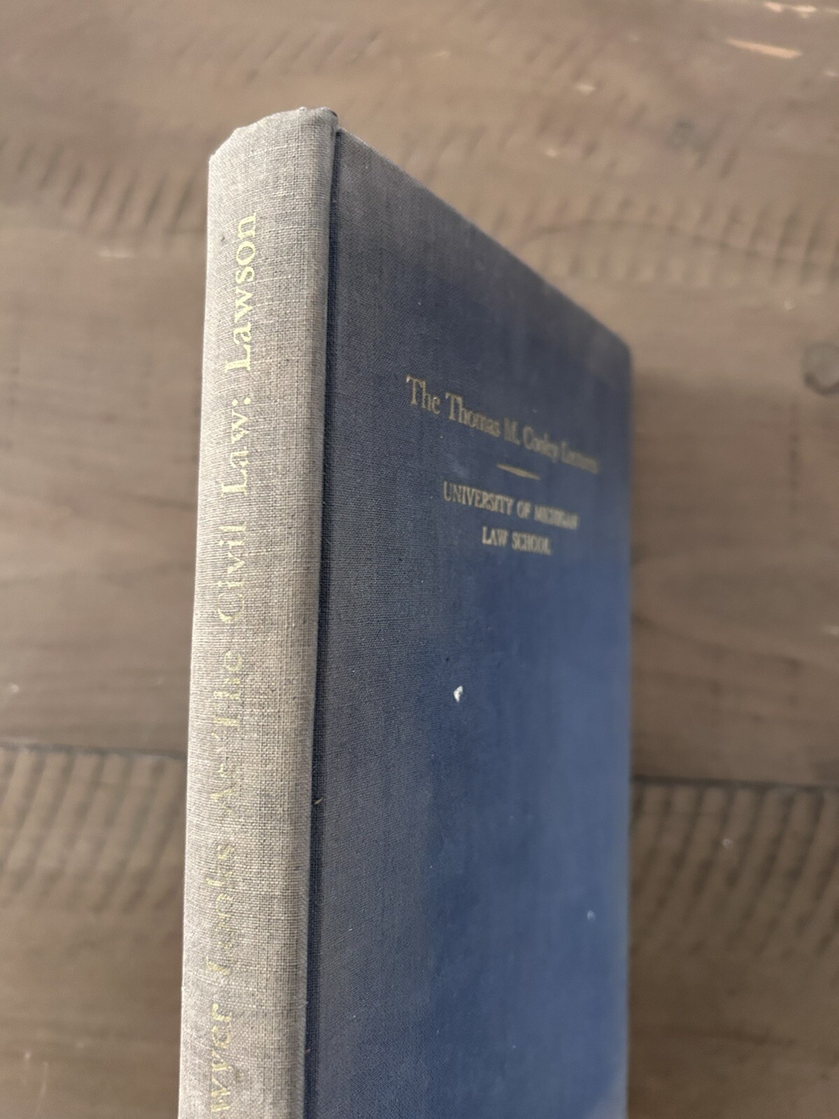 The Thomas M. Cooley Lectures, University of Michigan Law School – 1953 (HC)