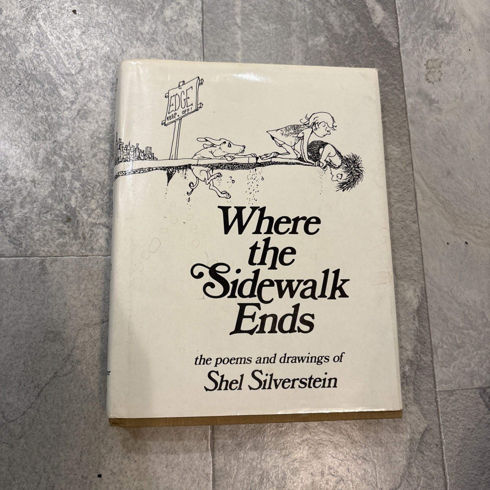 Where the SIdewalk Ends 1974 HC/DJ 1st Edition? Shel Silverstein