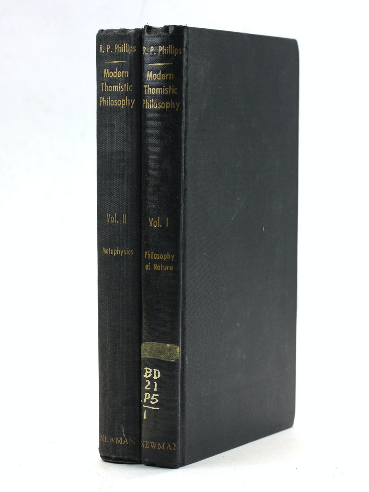 R P Phillips / Modern Thomistic Philosophy Modern Thomistic Philosophy 1959