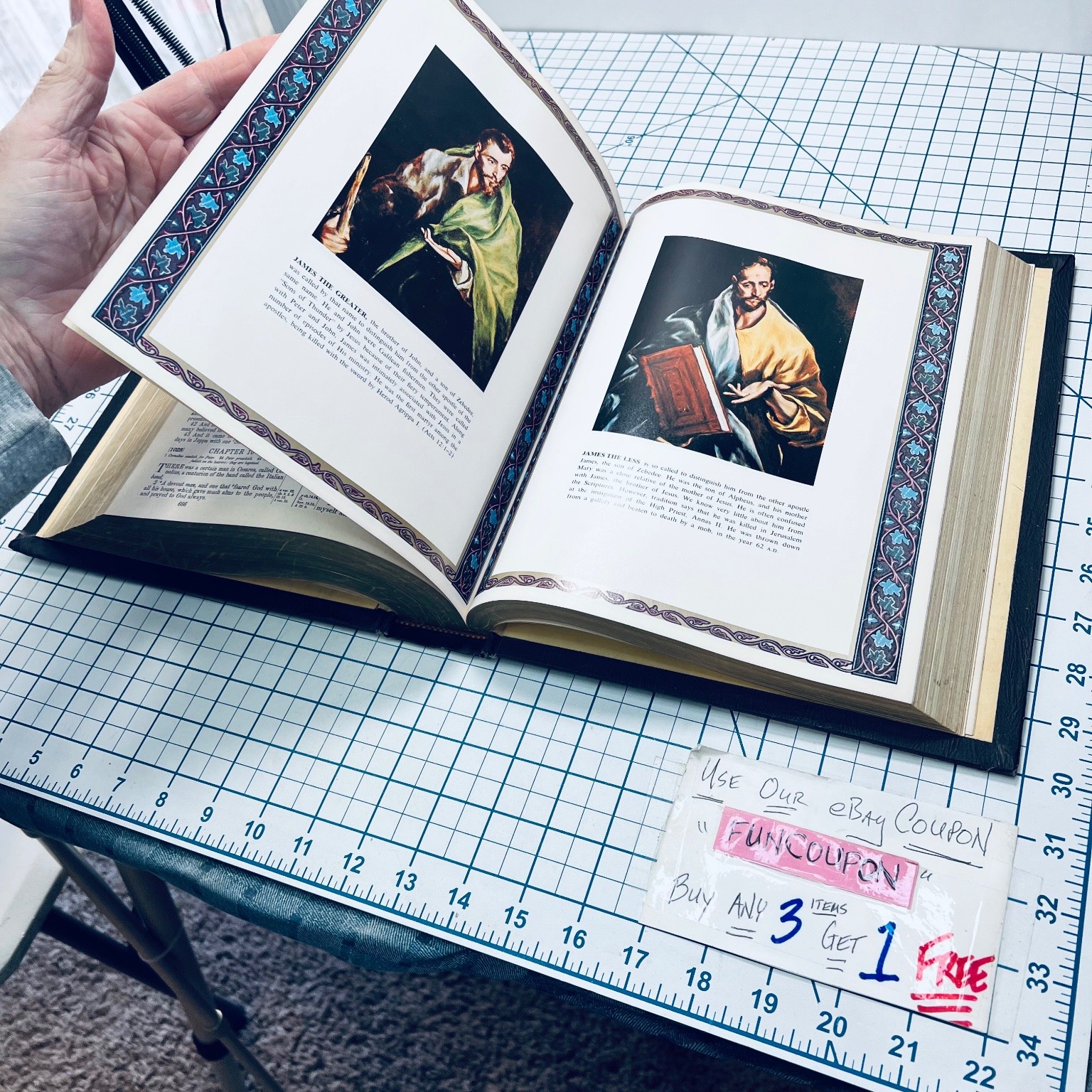 Holy Bible King James Version Family Record Edition Illustrated Wichita Kansas