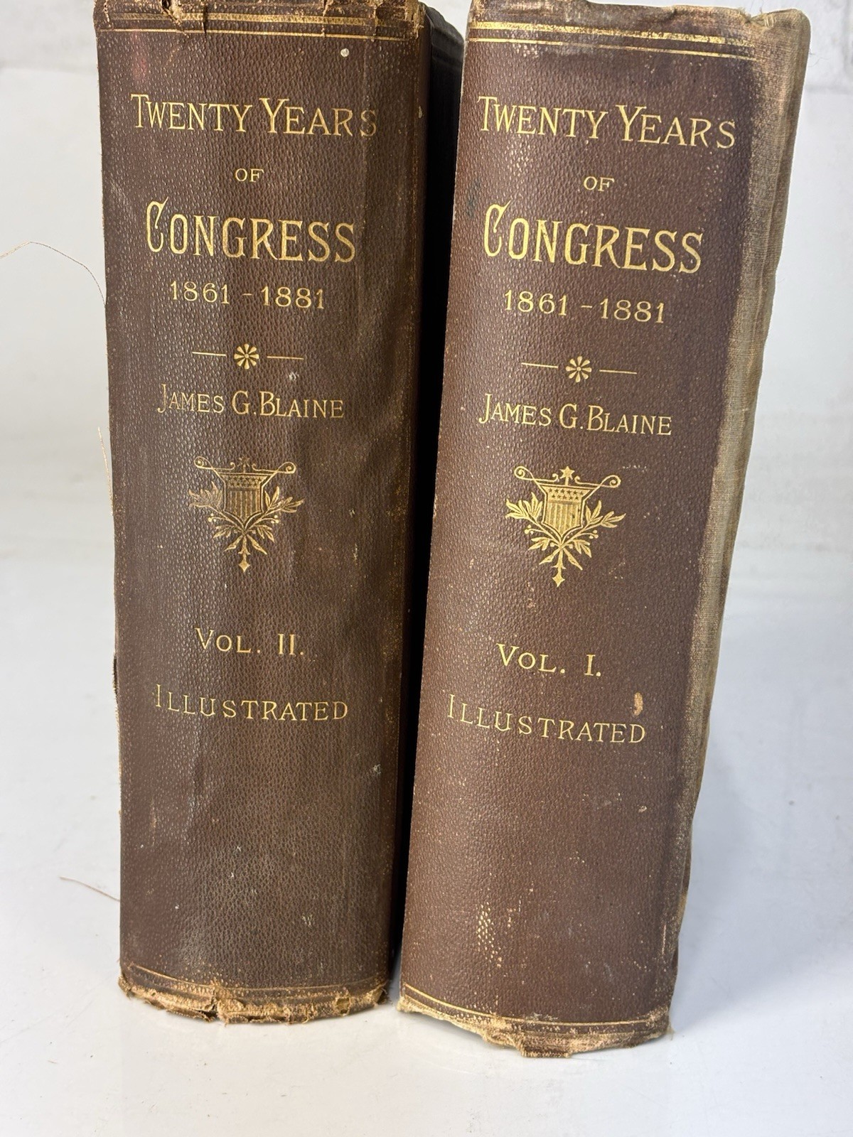 Twenty Years of Congress 1861-1881 James G Blaine 1884