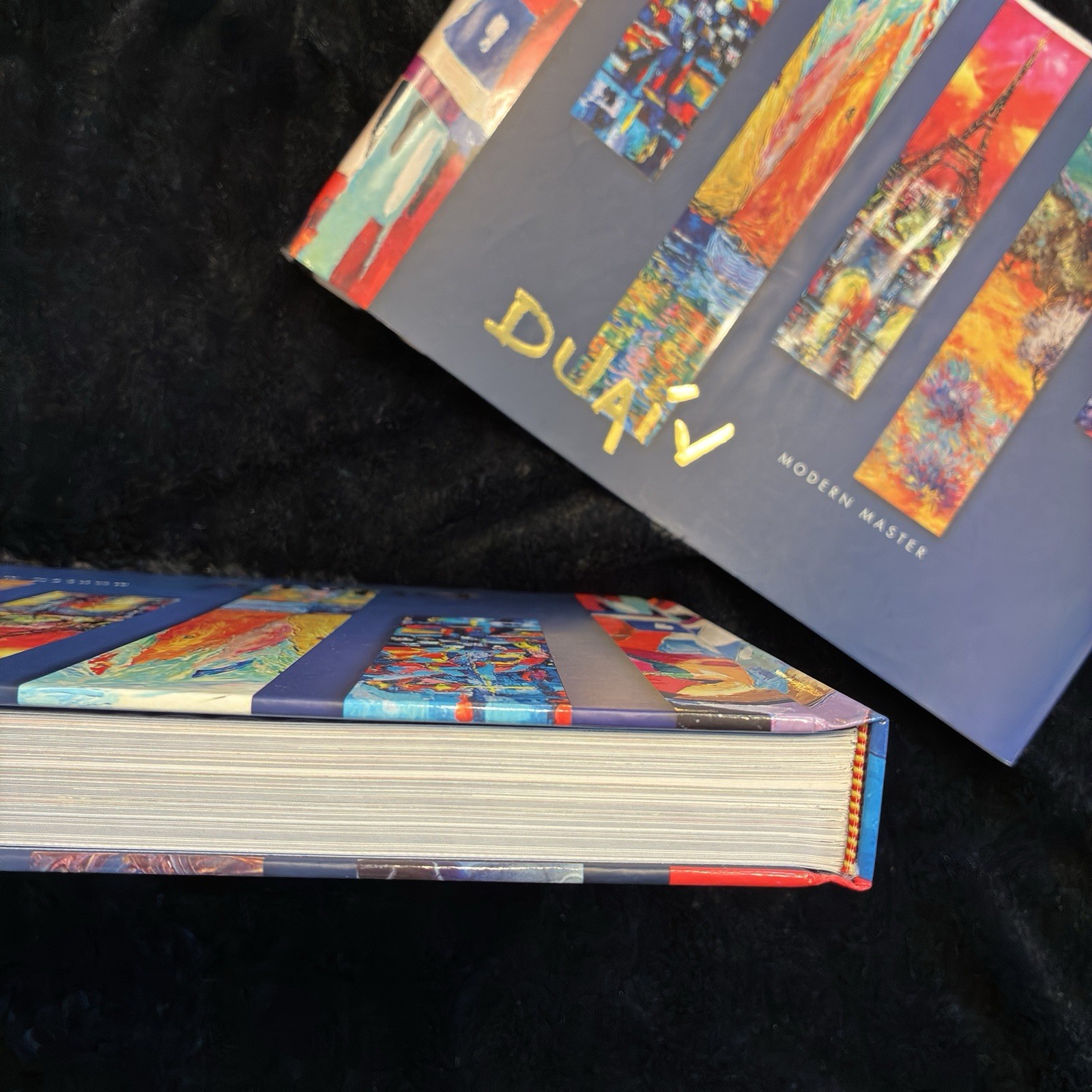2017 RARE Modern Master Duaív, Park West Gallery, Colorful Coffee Table Book