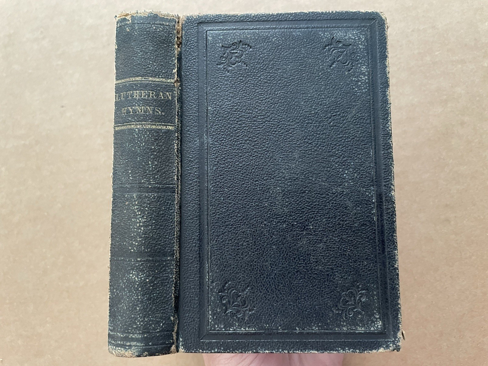 Vintage 1870 Collection of HYMNS for PUBLIC & PRIVATE WORSHIP Book LUTHERAN