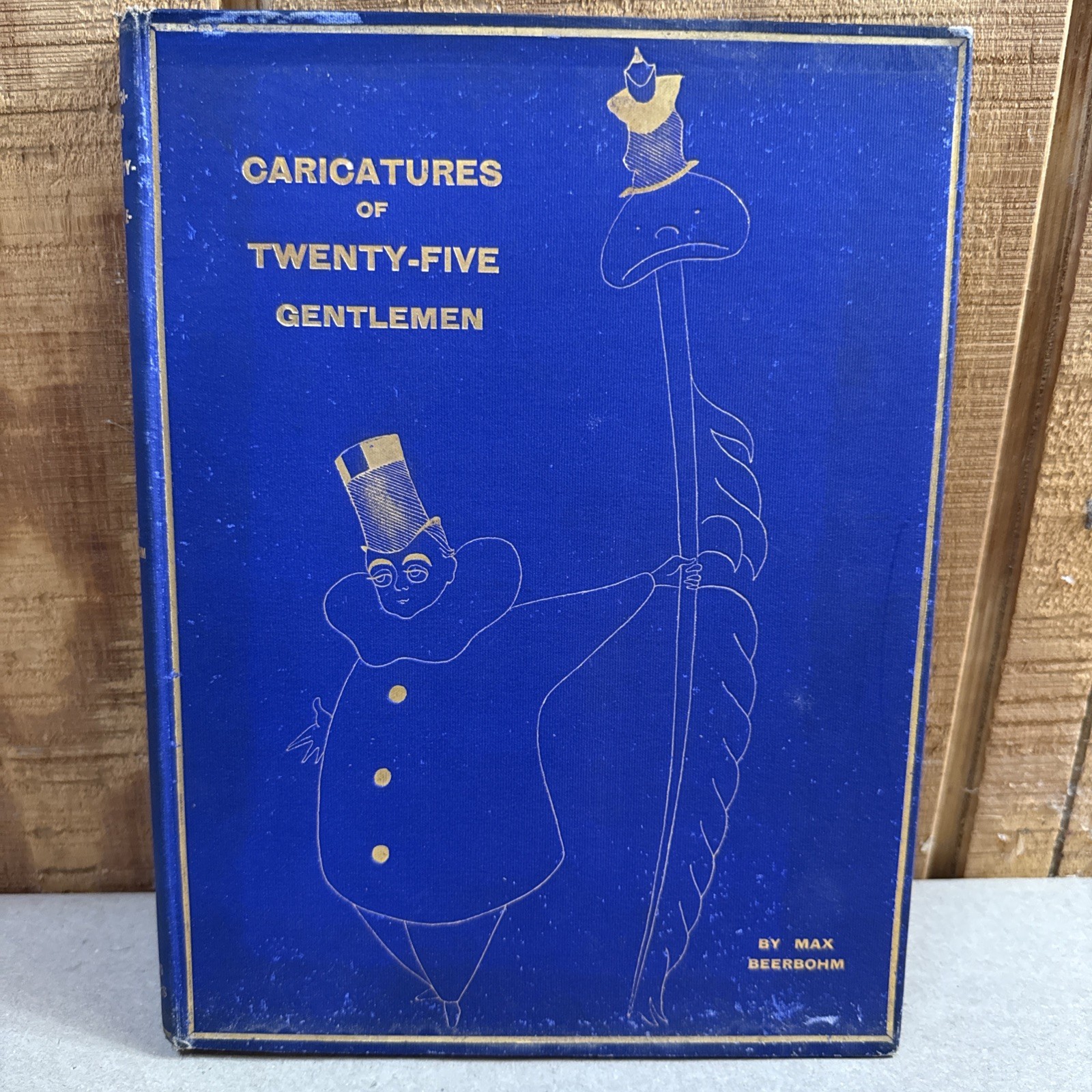 Antiquarian  Book – Caricatures of Twenty Five Gentlemen – 1896