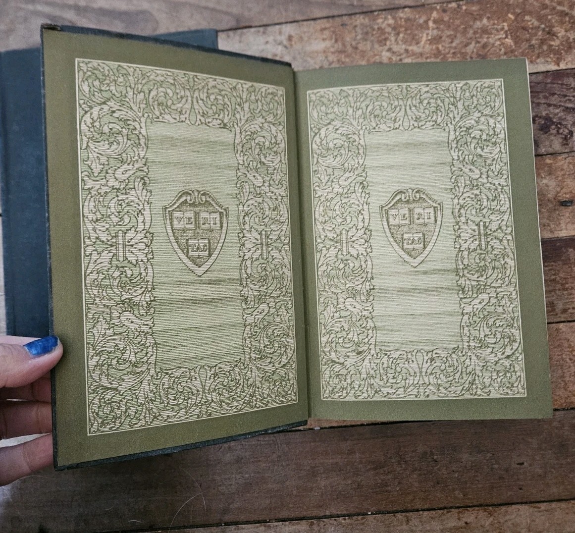 1910. Harvard Classics : Sacred Writings Complete 2 Volume Set Antique HC