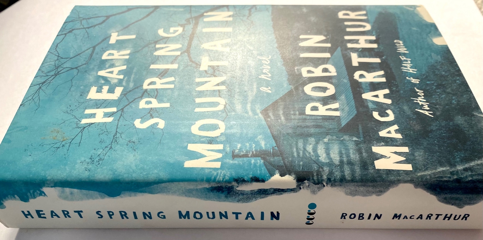 HEART SPRING MOUNTAIN. Robin MacArthur 2018 NEW 1st + dj 1st novel. Vermont