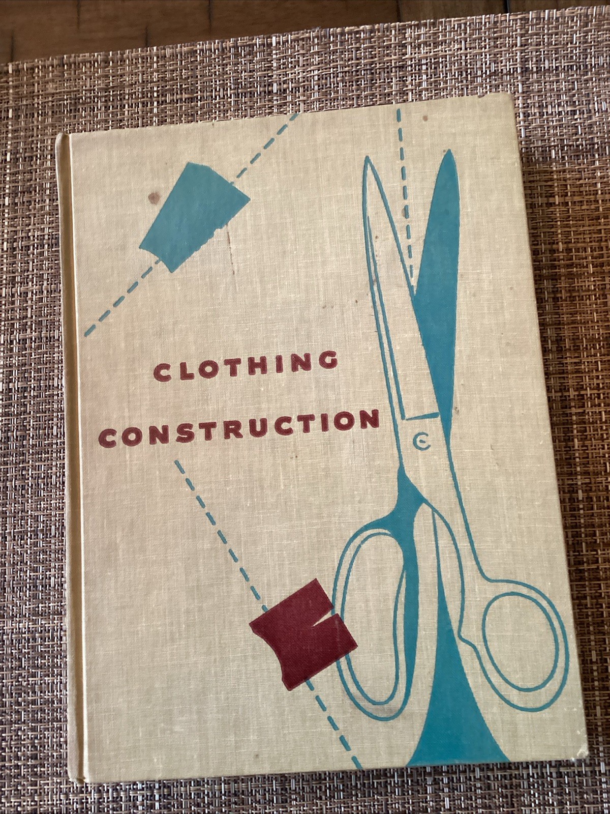 Clothing Construction by Evelyn A. Mansfield (1953, HC, First Edition)