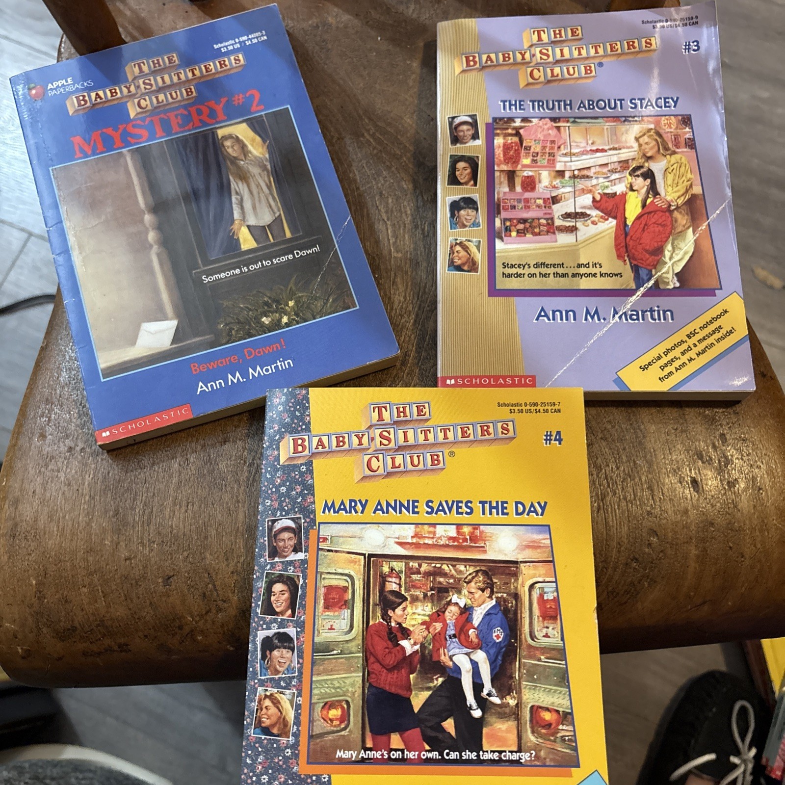 The Babysitters Club Series Lot of 3 Books # 2-4 Ann M Martin