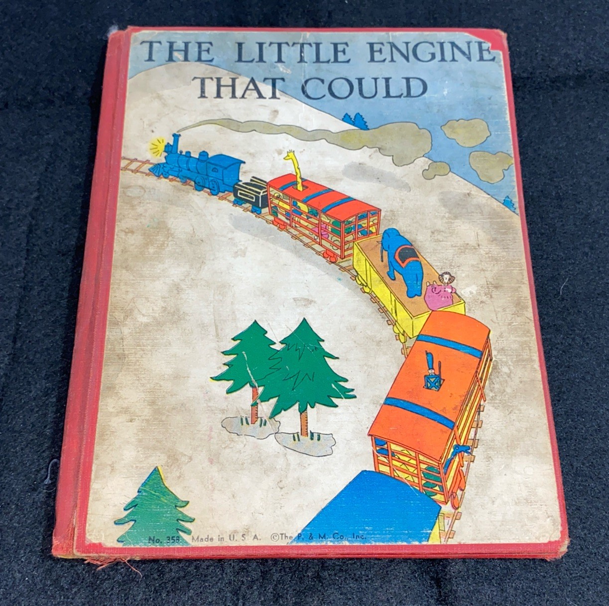 *READ* Antique 1930 The Little Engine That Could First Edition Platt & Munk 358