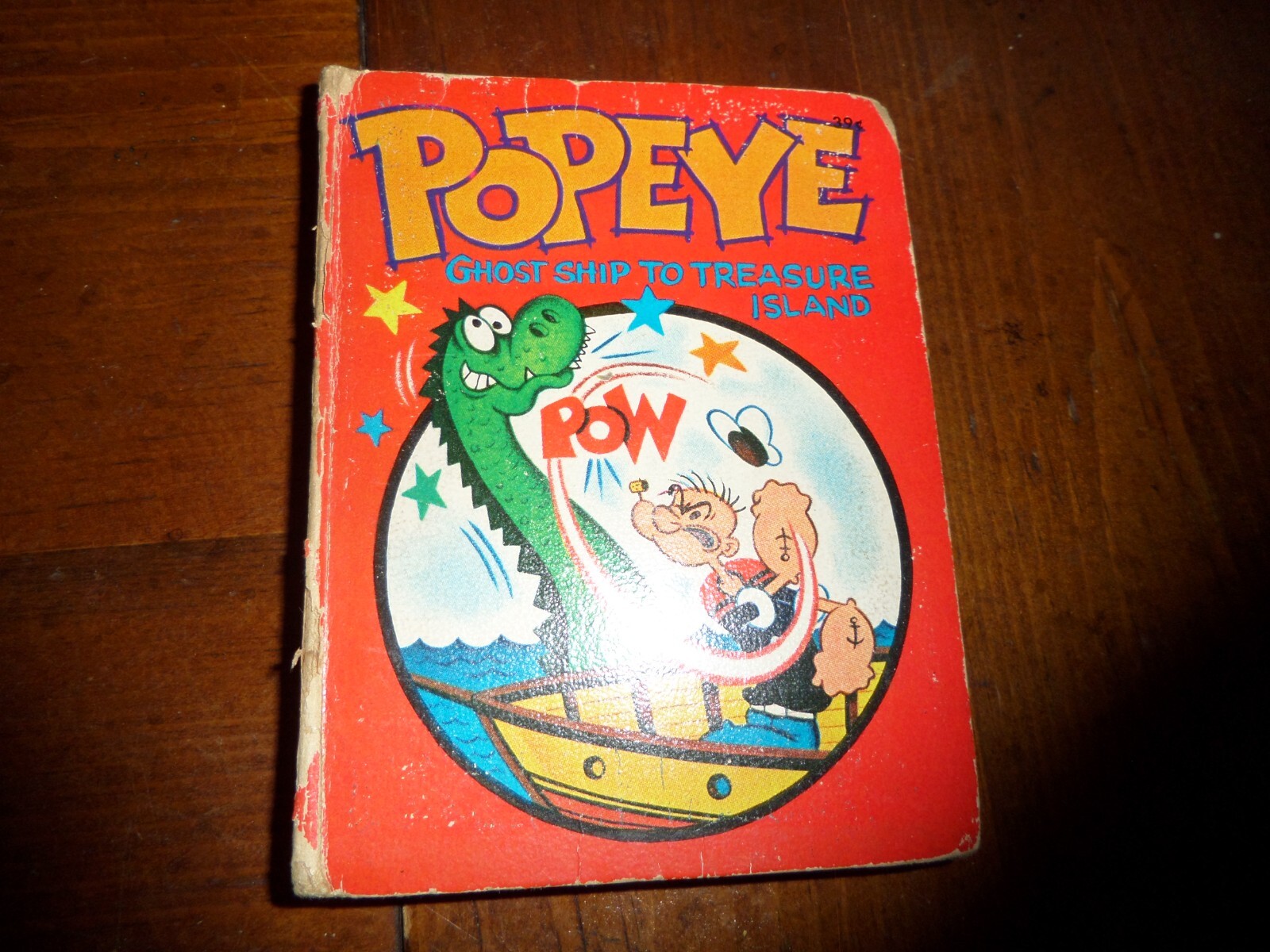 Popeye, A Big Little Book,1960’s(NOT COMPLETE/Treasure Island)
