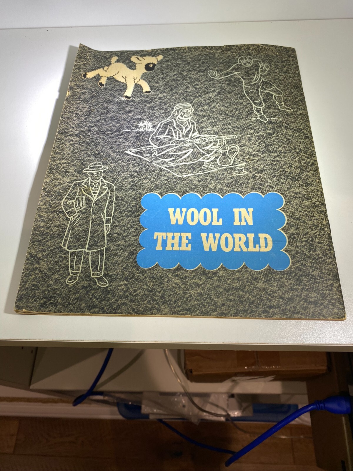 Columbus, Ohio 1947 American Education Press ‚Wool in the World‘ Booklet