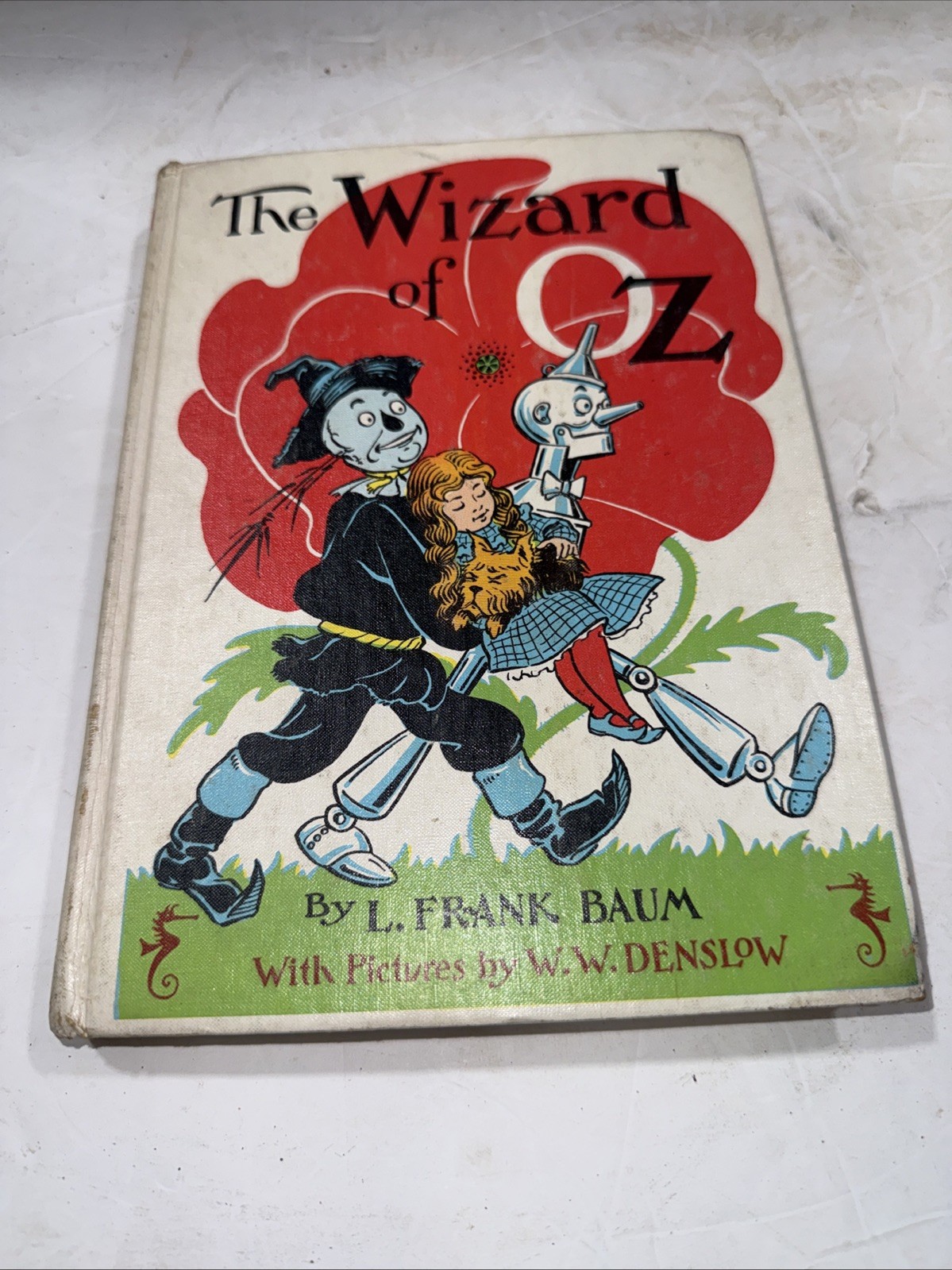 The Wizard of Oz by L. Frank Baum – Illustrated by W.W. Denslow – 1956