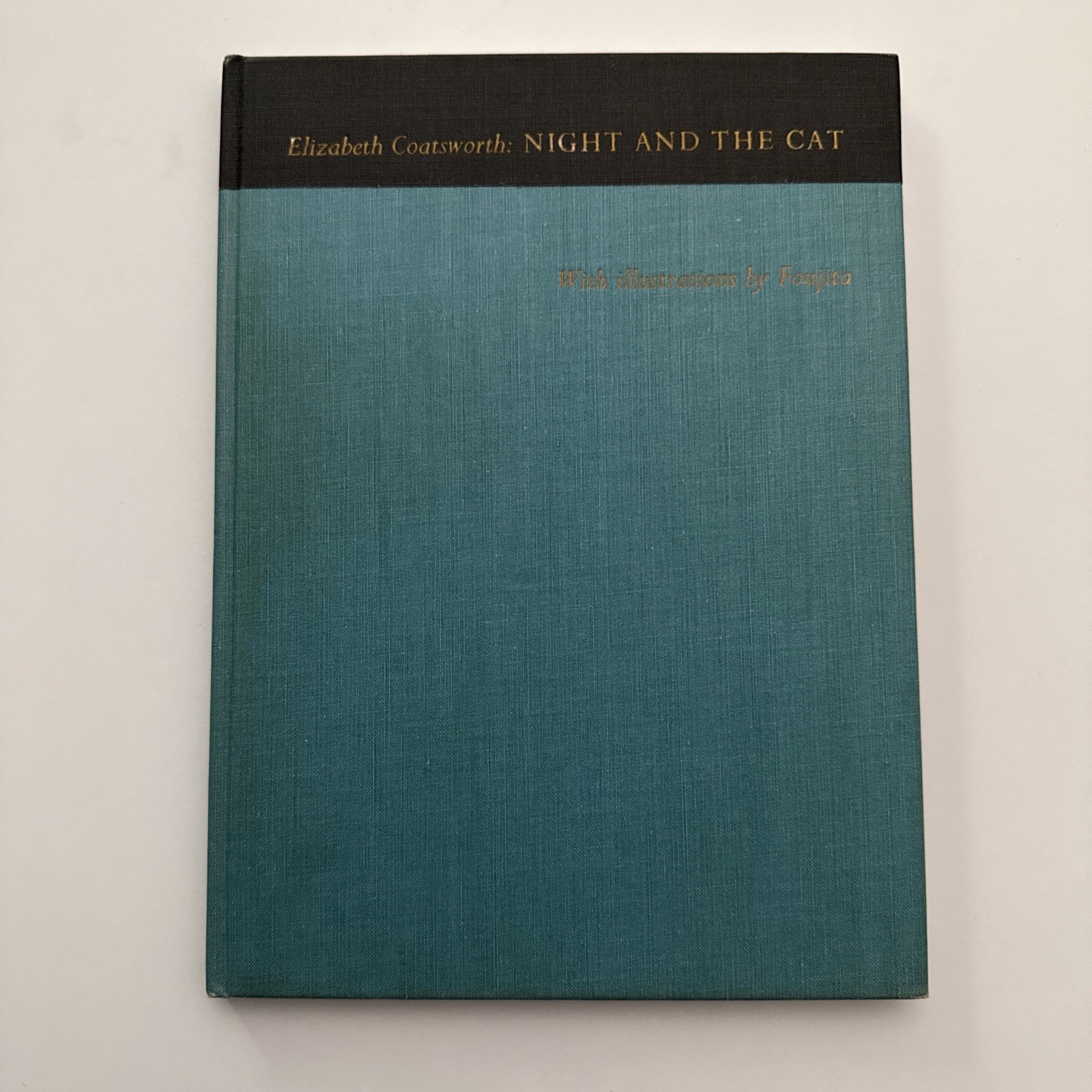 Barbara Coatsworth. Night and the Cat. 1st ed 1950 Foujita illustrations