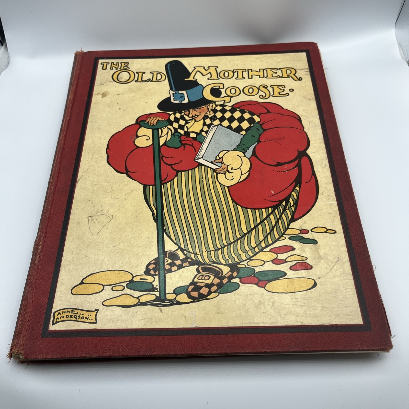 Vtg The Old Mother Goose Book Anne Anderson HC First Edition 1925