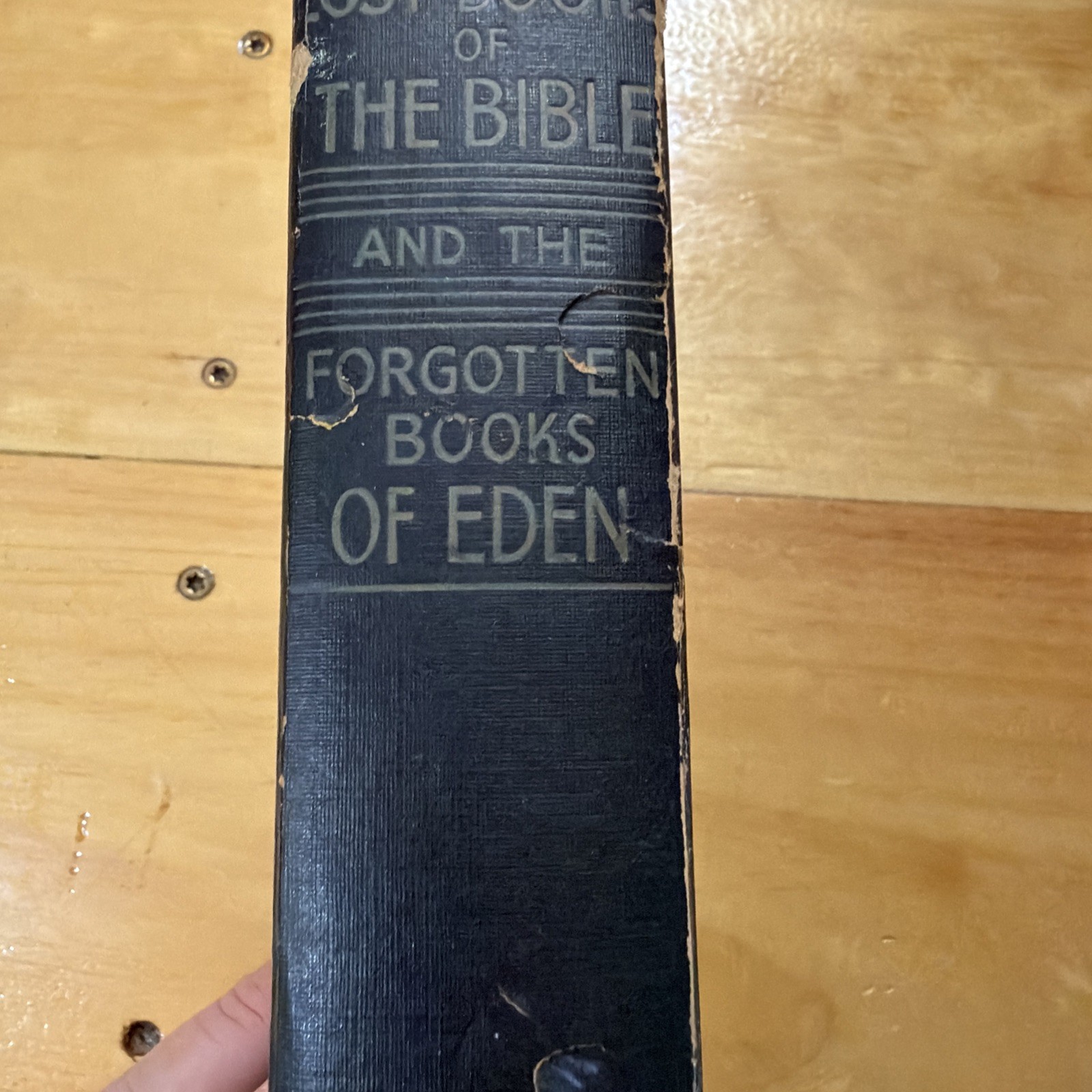 The Lost Books of the Bible and the Forgotten Books of Eden 1926 15th Prntg, HC