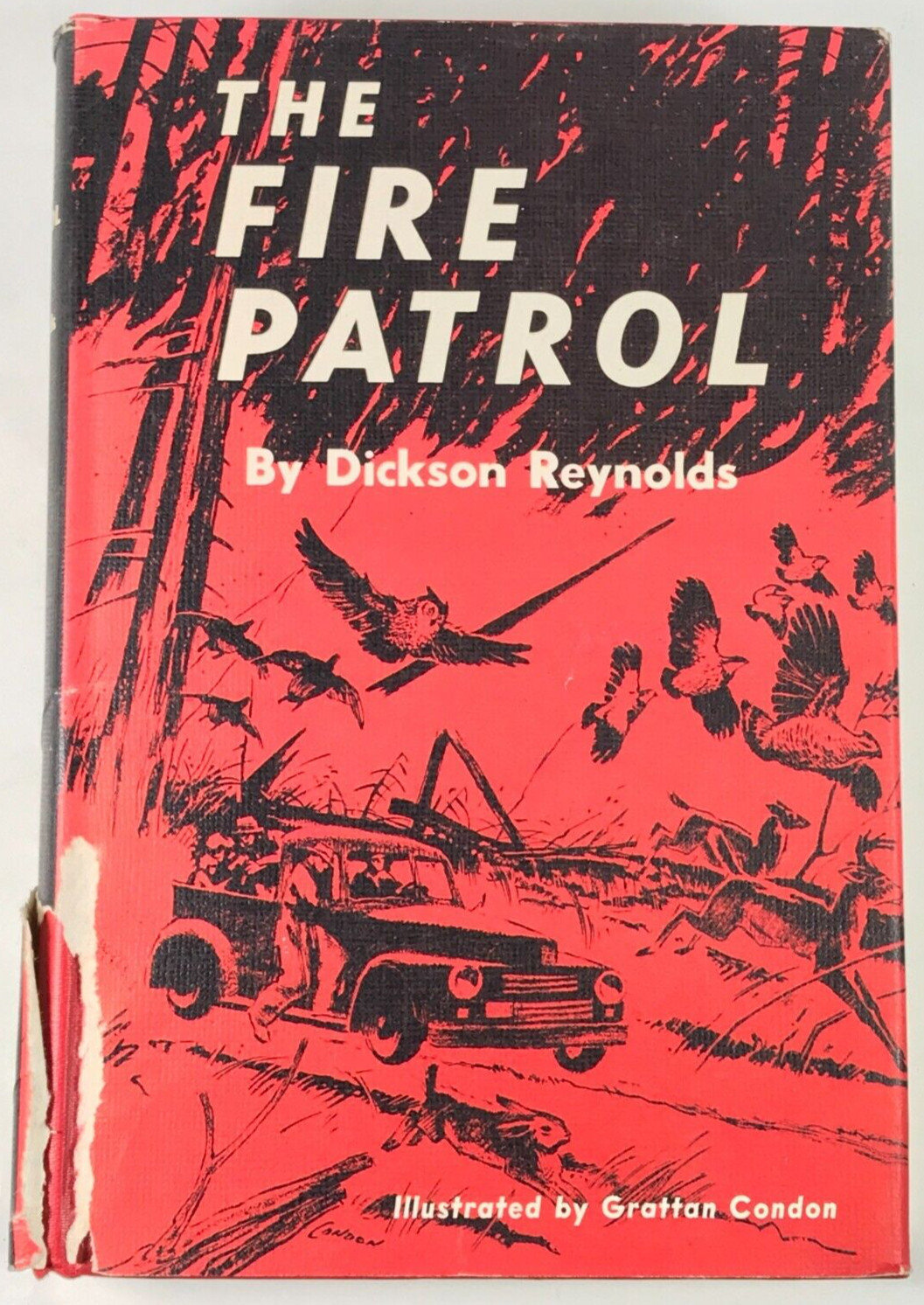 THE FIRE PATROL – Vintage Juvenile HC/DJ – 1949 – Assumed 1st edition