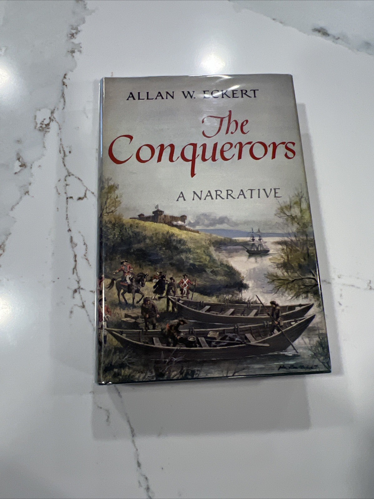 SIGNED 1st EDITION! The Conquerors by Allan W. Eckert Inscribed