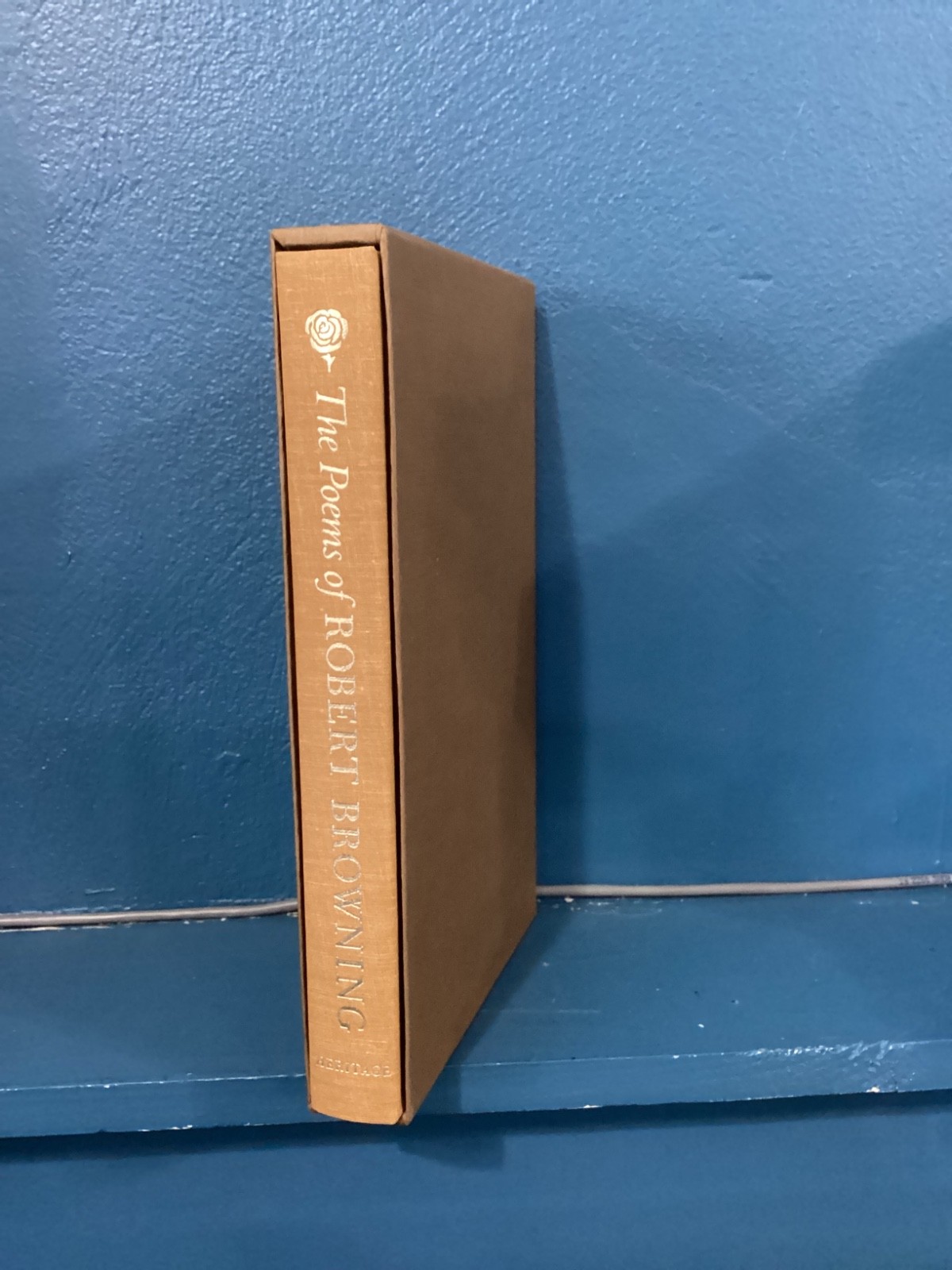 The Poems of Robert Browning Illustrated Heritage Press Slipcase HC 1971 Nice