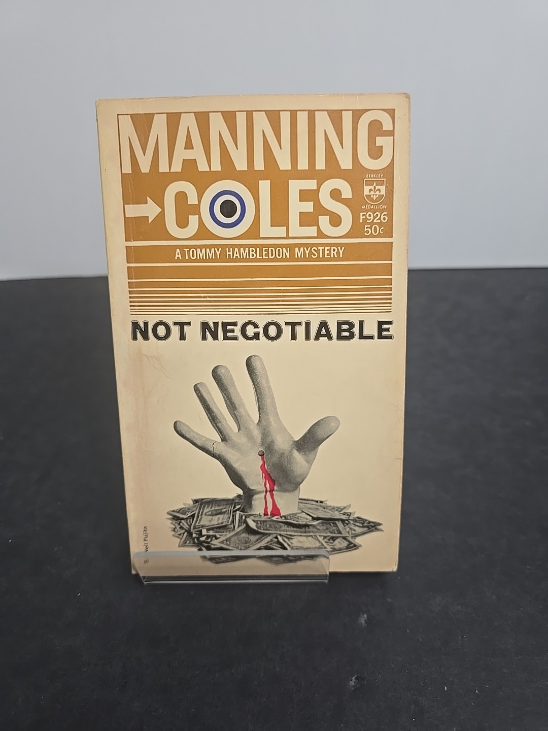 Not Negotiable by Manning Coles (Berkley Medallion Edition, June 1964, VG PB)
