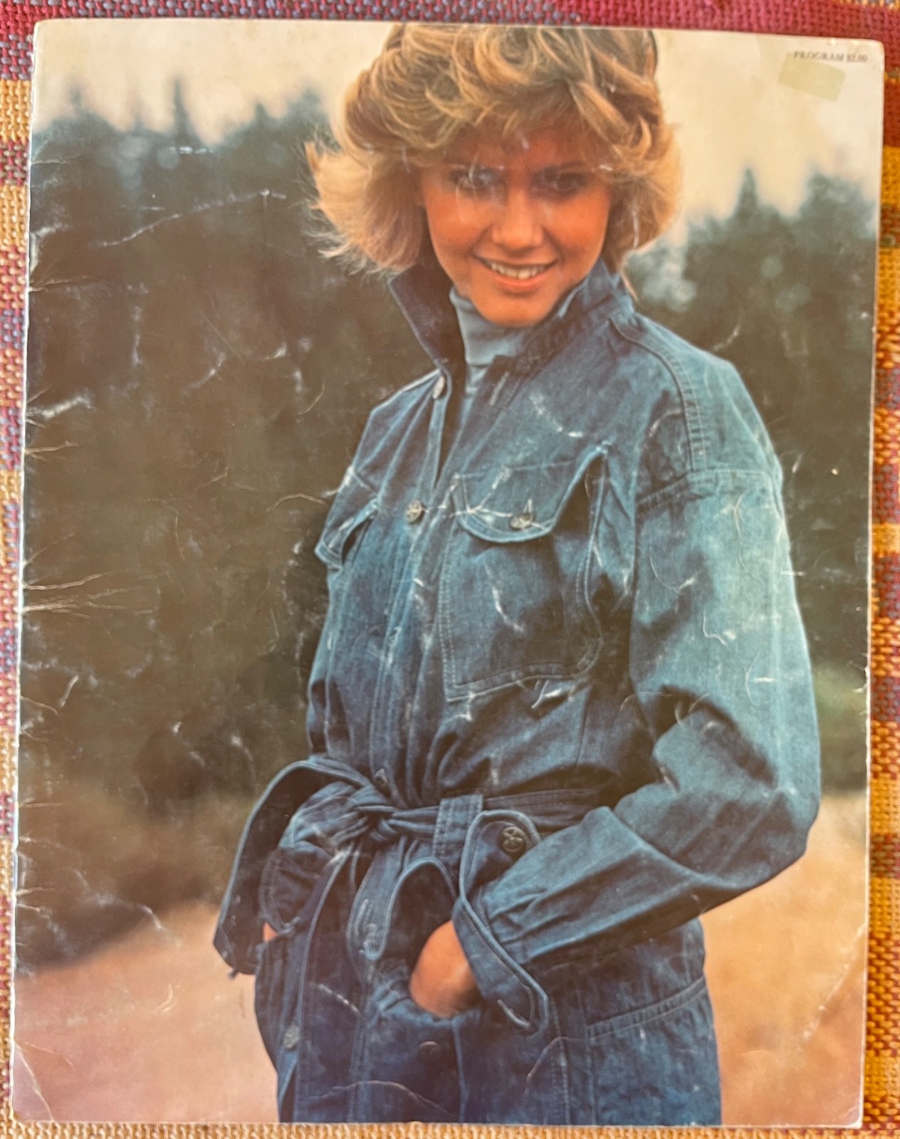 OLIVIA NEWTON JOHN – 1976 VTG Vintage Clearly Love Tour CONCERT PROGRAM BOOK