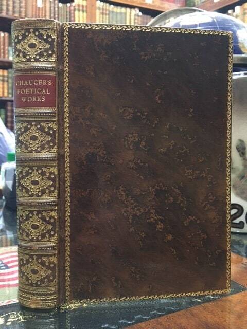 Complete Works of Geoffrey Chaucer, from manuscripts, Riviere Binding, 1937