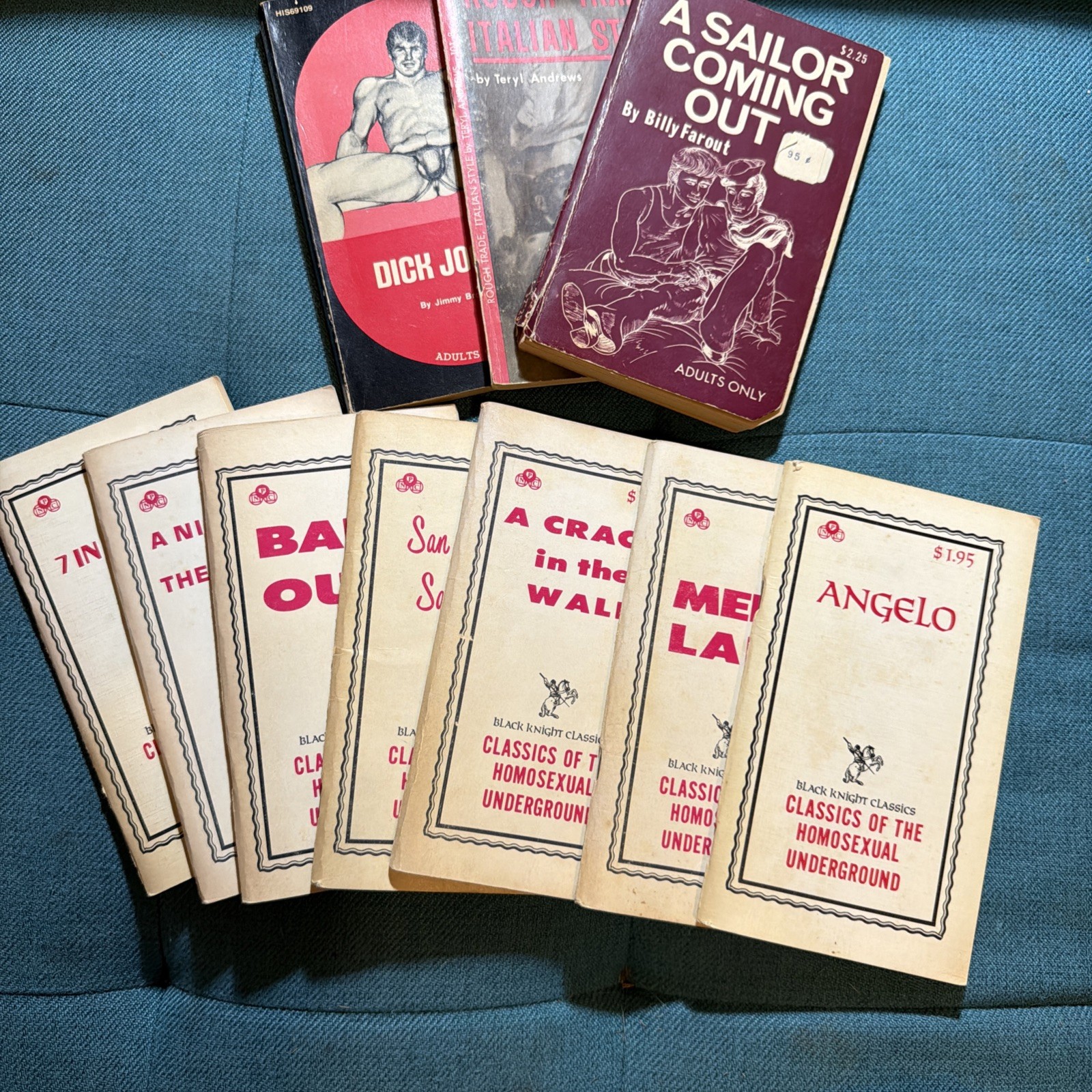 Black Knight Classics of the Homosexual Underground Lot Of 10 Trade Paperbacks