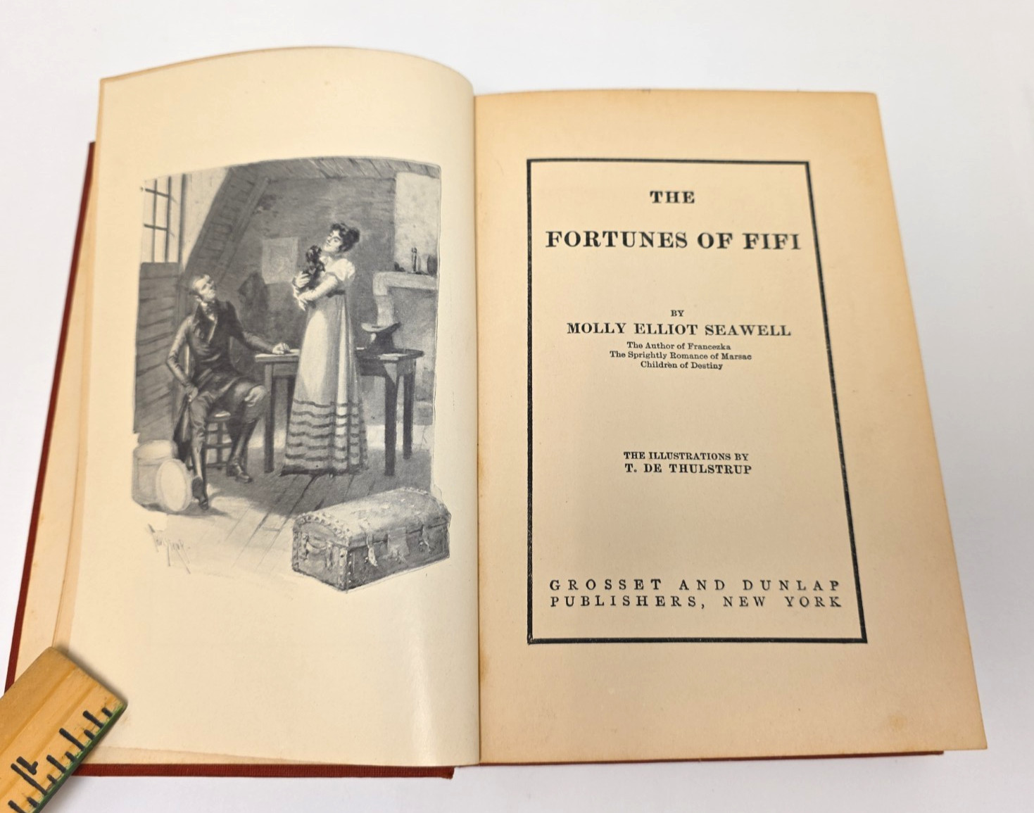 The Fortunes of Fifi Molly Elliot Seawell 1903 Antique Hardcover Fiction Book