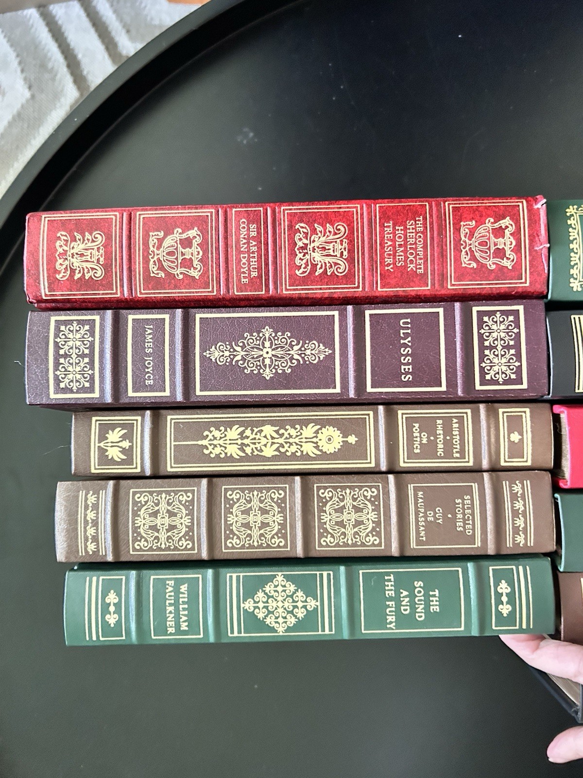 Franklin Library Leather Bound Classic Books Lot – 11 Decorative Library Decor 2