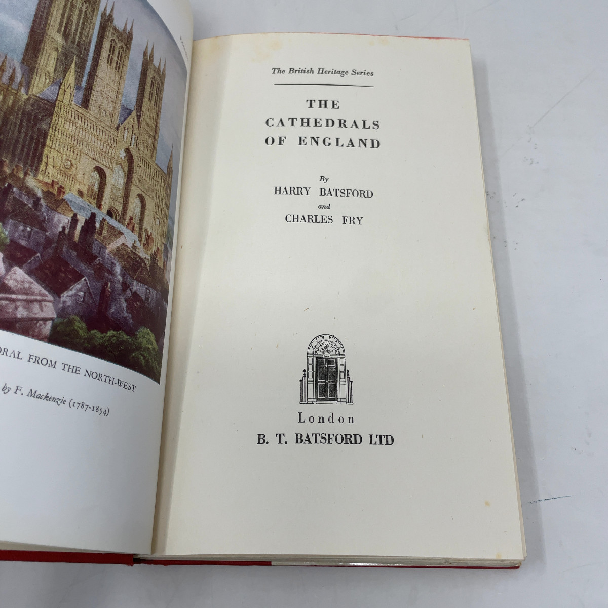 The Cathedral of England by Harry Batsford and Charles Fry HC First Thus Very G