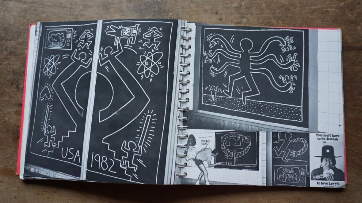 Keith Haring 1982 Tony Shafrazi Gallery Exhibition Catalog Limited 2000
