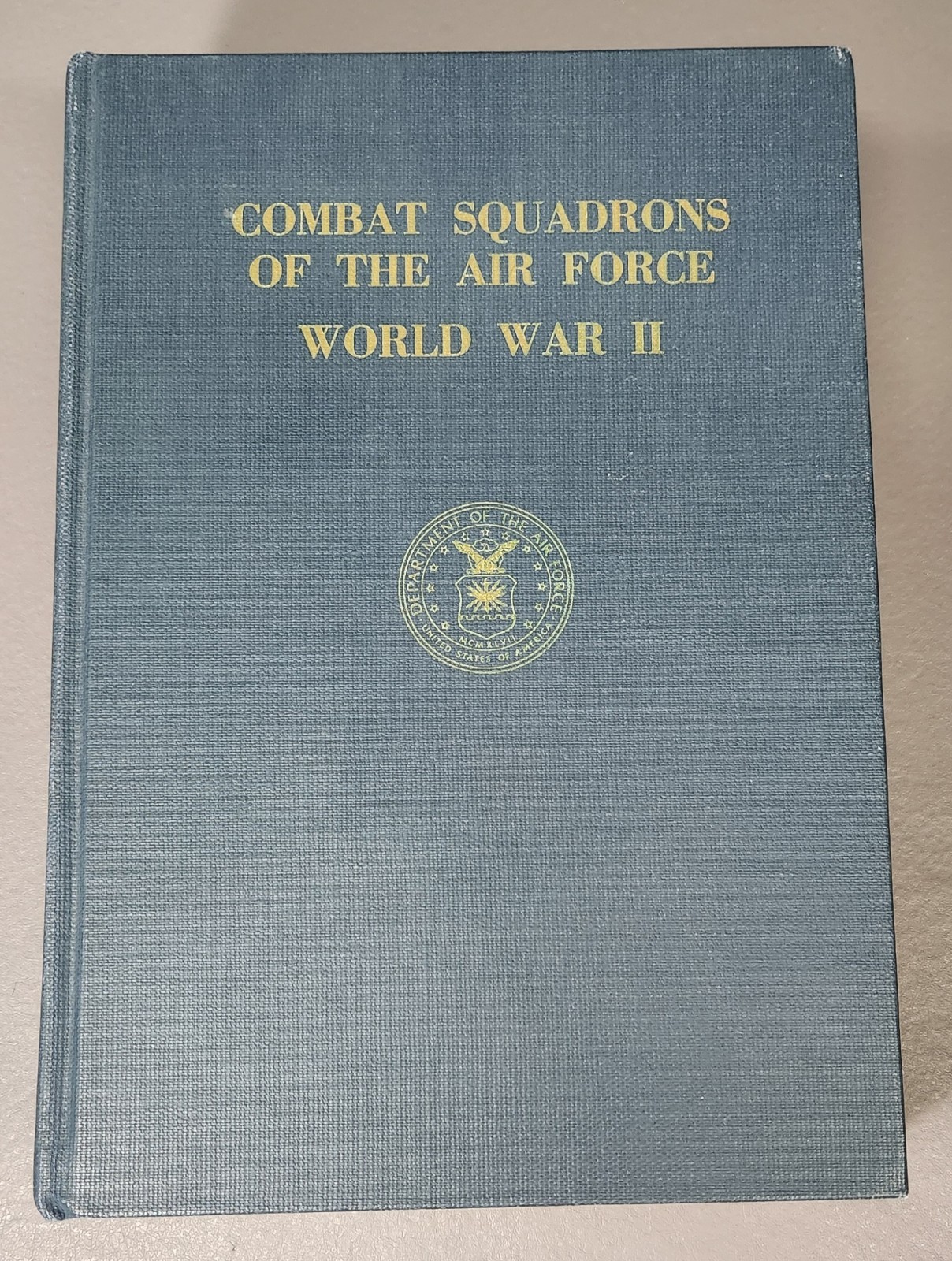 Combat Squadrons of the Air Force World War II, Maurer Maurer, 1982, HC/VG-