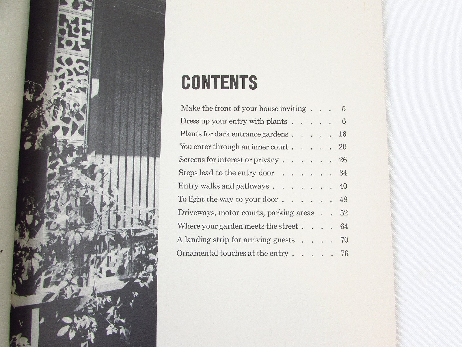 Sunset Ideas for Entryways & Front Gardens 1961 PB Mid-Century Design