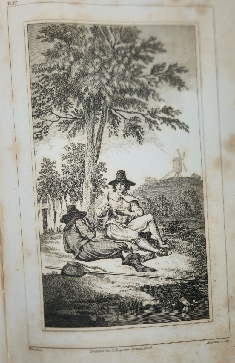 1808 THE COMPLETE ANGLER BY WALTON & COTTON 17 PLATES FISHING ANGLING FISHES *