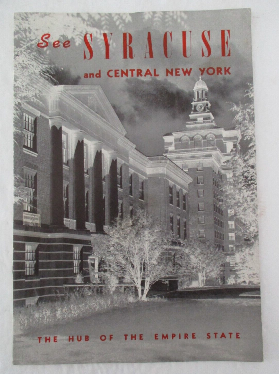 See SYRACUSE & Central New York, Hub of the Empire State, ca 1940 Promo Booklet