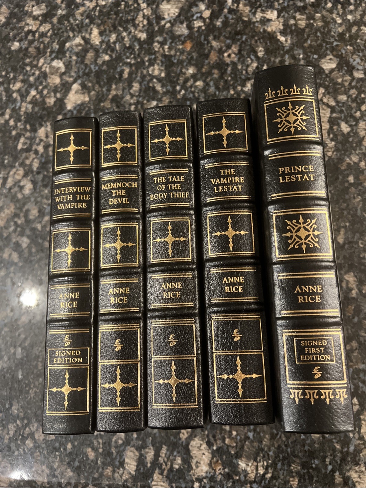 THE VAMPIRE CHRONICLES BY ANNE RICE THE EASTON PRESS COLLECTORS EDITION SIGNED