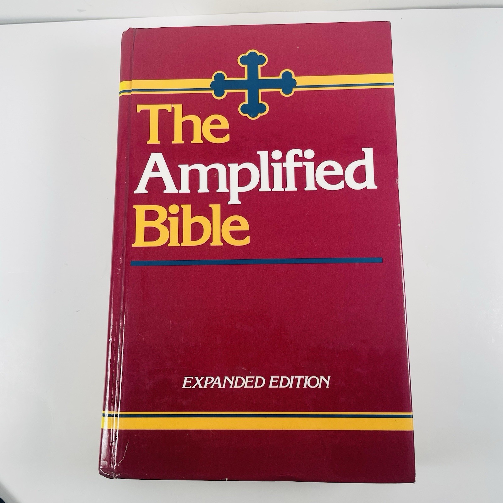 The Amplified Bible Expanded Edition Hardcover Zondervan 1987