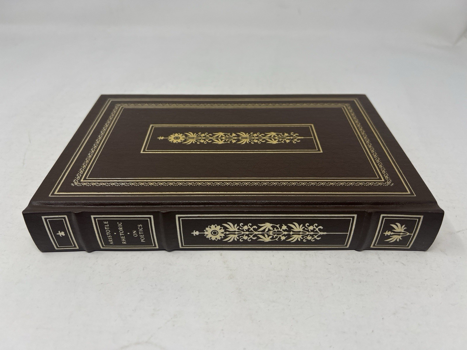 Aristotle Rhetoric & On Poetics, Franklin Library hardcover