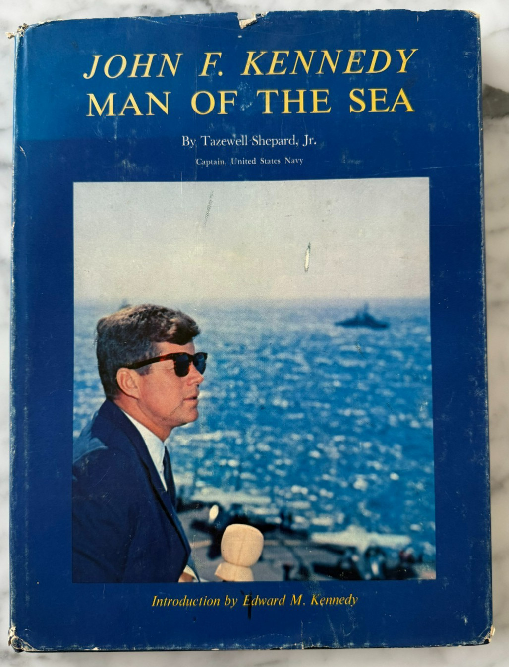 John F. Kennedy: Man of the Sea by Tazewell Shepard, Jr. (HC, 1965)