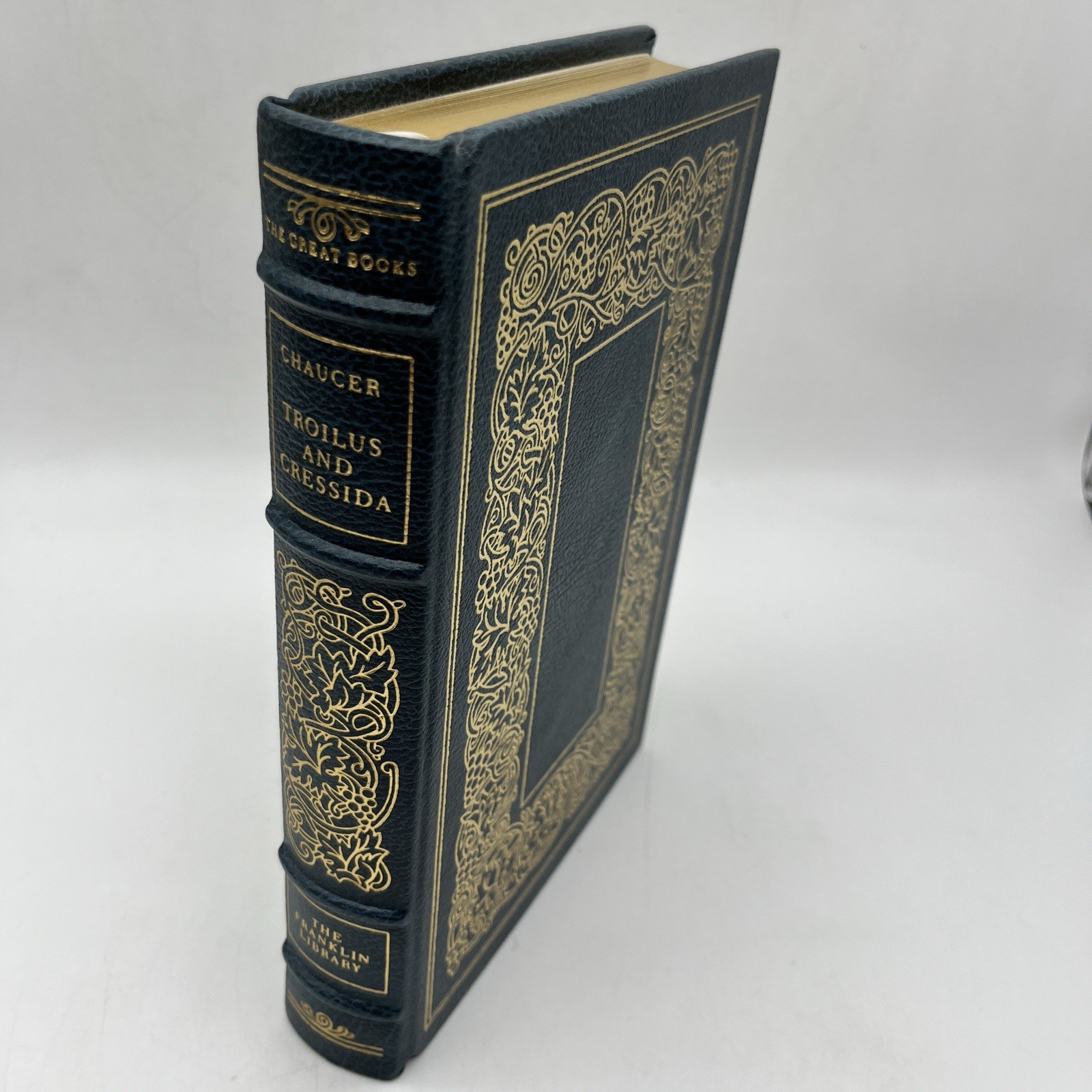 Franklin Library The Great Books Troilus and Cressida • Geoffrey Chaucer Leather