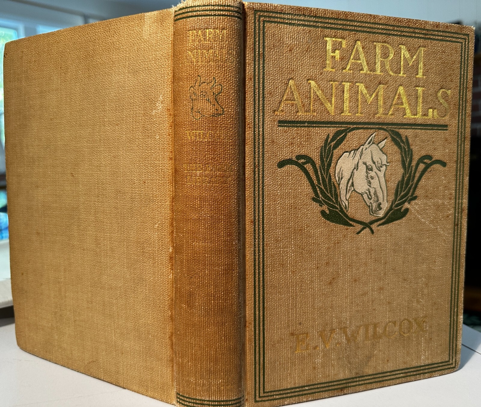 Farm Animals by E. V. Wilcox-Doubleday Page & Company-1907-SHIPS FREE!