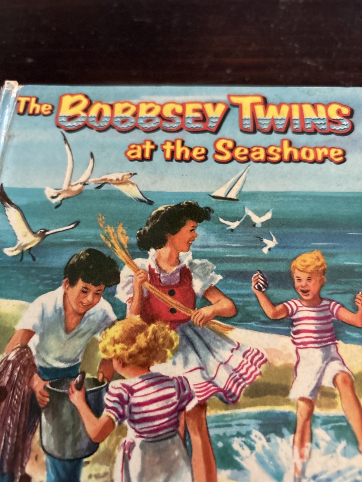 The Bobby Twins At The Seashore Hardback Book By Laura Lee Hope 1950 & 1954