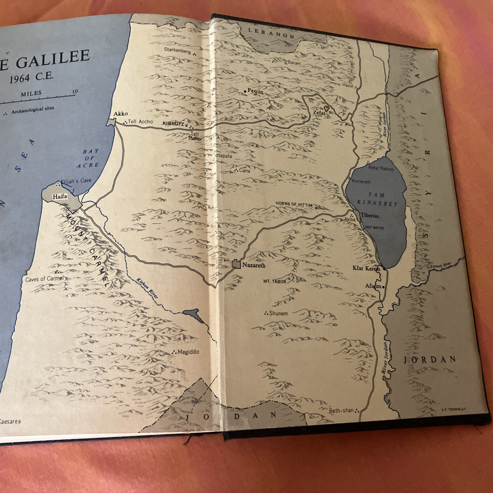1965 The Source James A Michener Hardcover Book Random House Illustrated Maps