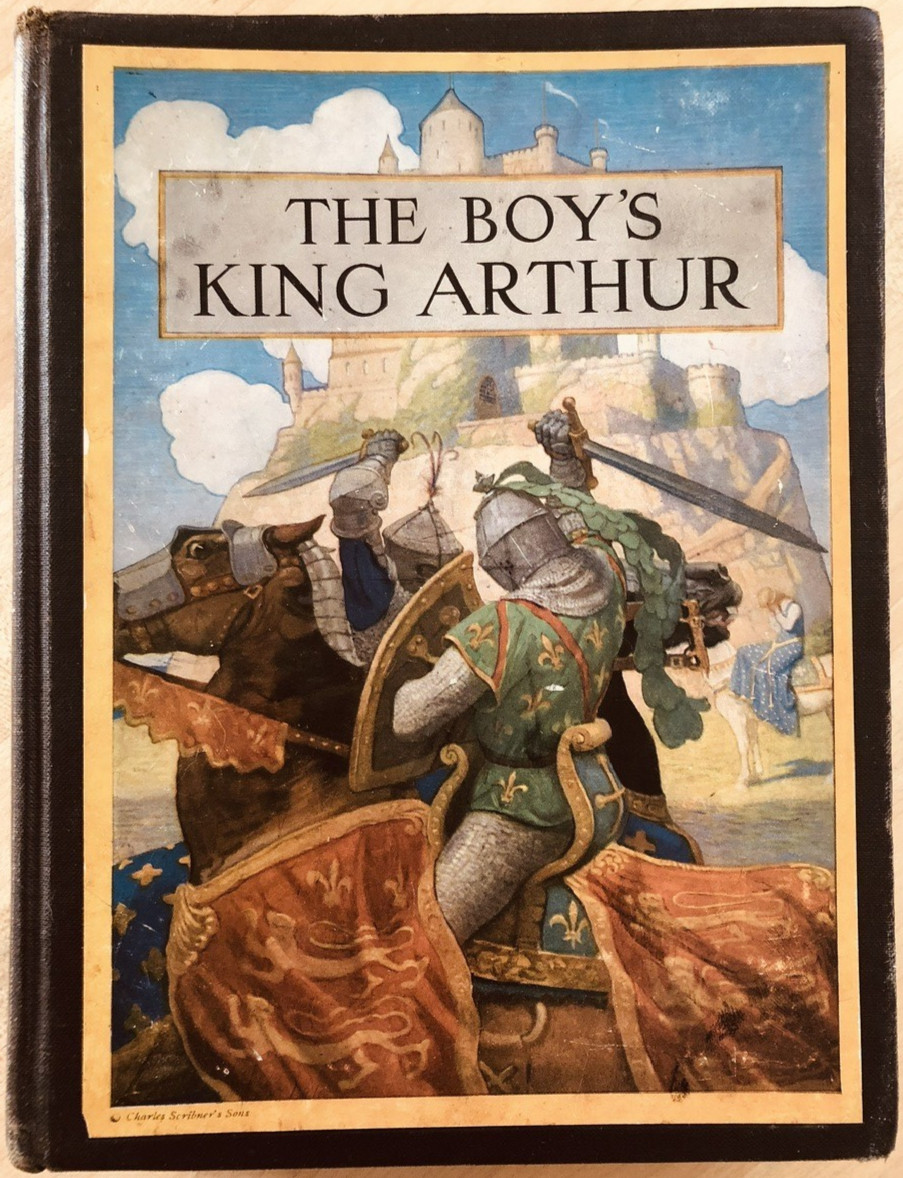 The Boy’s King Arthur, Malory’s History Edited by Lanier N.C. Wyeth Color Plates