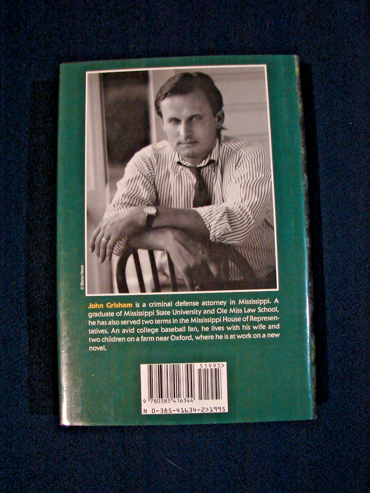The Firm John Gresham SIGNED & DATED hardcover