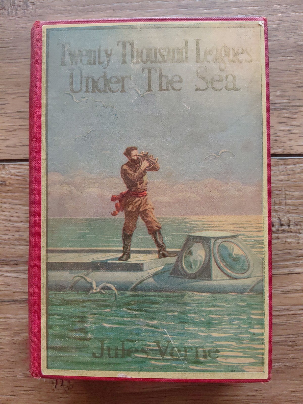 Twenty Thousand Leagues Under the Sea, 1921, by Jules Verne, HC NOV2 CURT