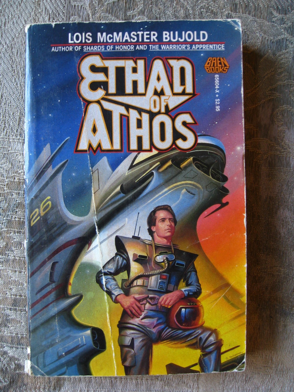 Lois McMaster Bujold – Ethan of Athos (Vorkosigan Saga) – 1986 – paperback