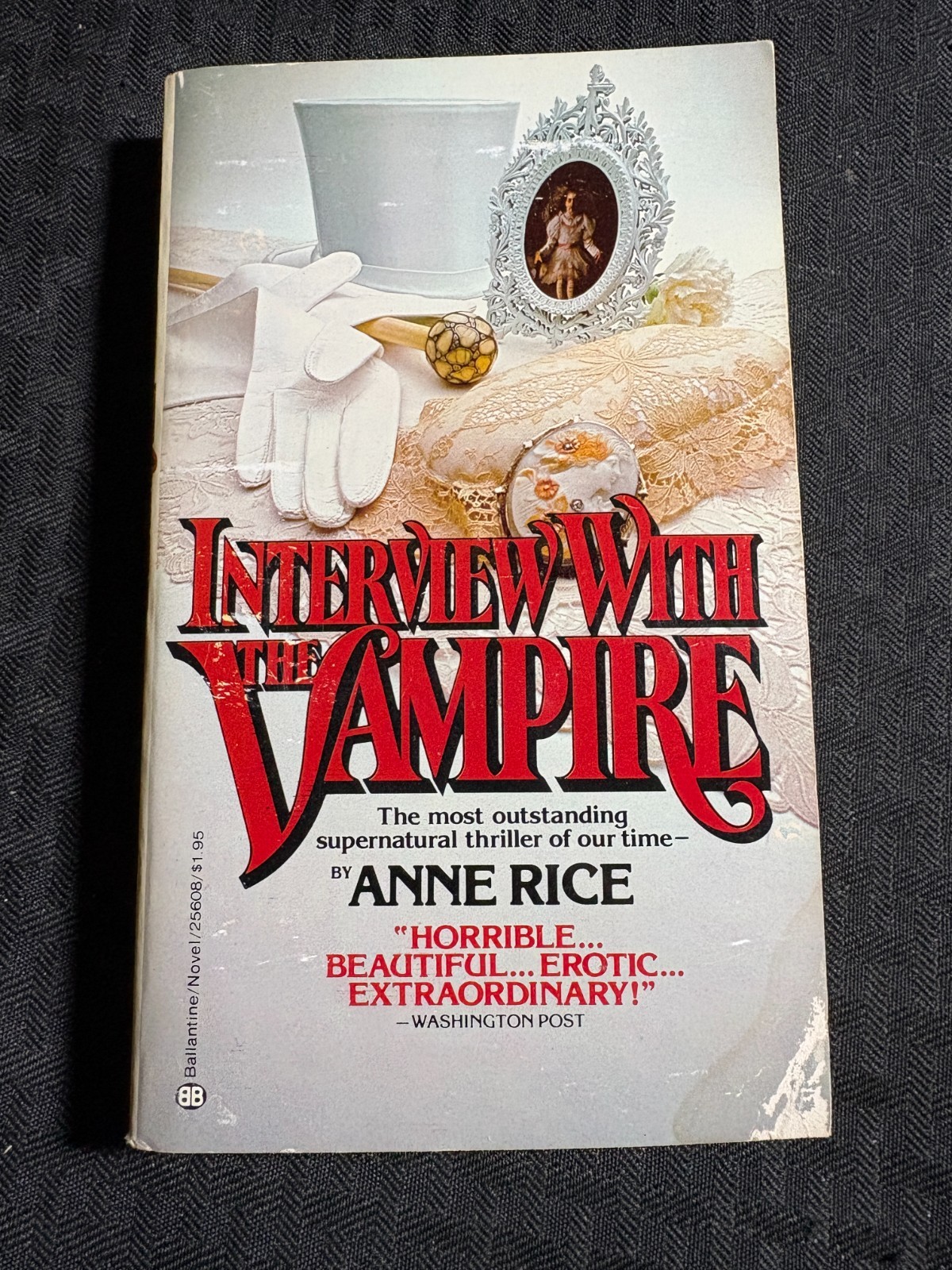 1977 INTERVIEW WITH THE VAMPIRE by Anne Rice VG 4.0 1st Ballantine Paperback