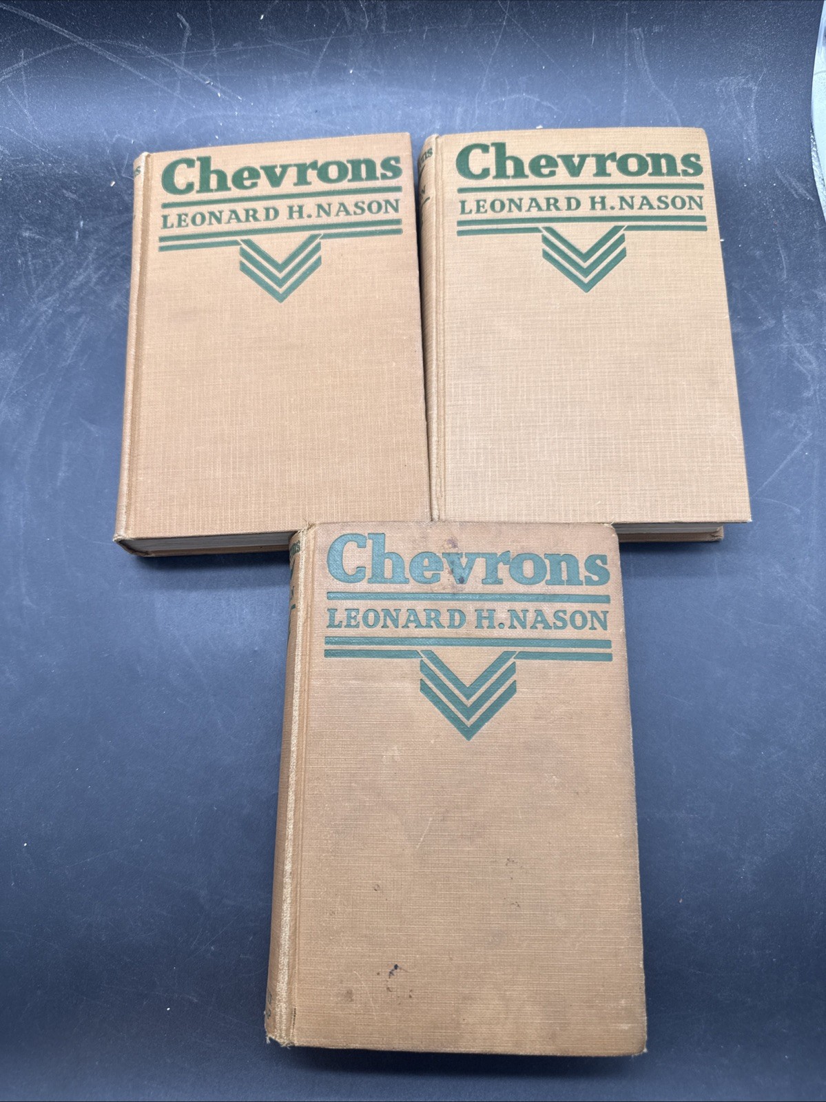 WWI Chevrons by Leonard Nason 1926 HC US Army AEF France Western Front