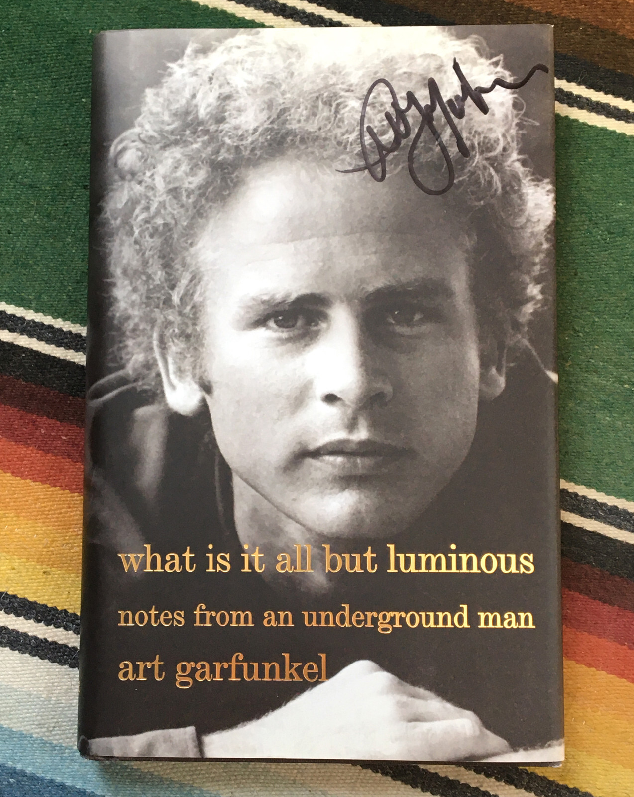 Signed Art Garfunkel What is it All But Luminous