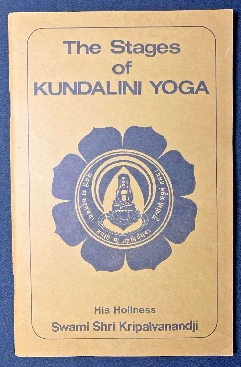 Stages Of Kundalini Yoga Swami Kripalvanandji 1976 Kripalu Ashram Booklet 2nd
